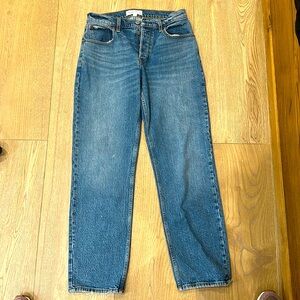 Abercrombie low rise baggy fit jeans. Mint condition wore once.